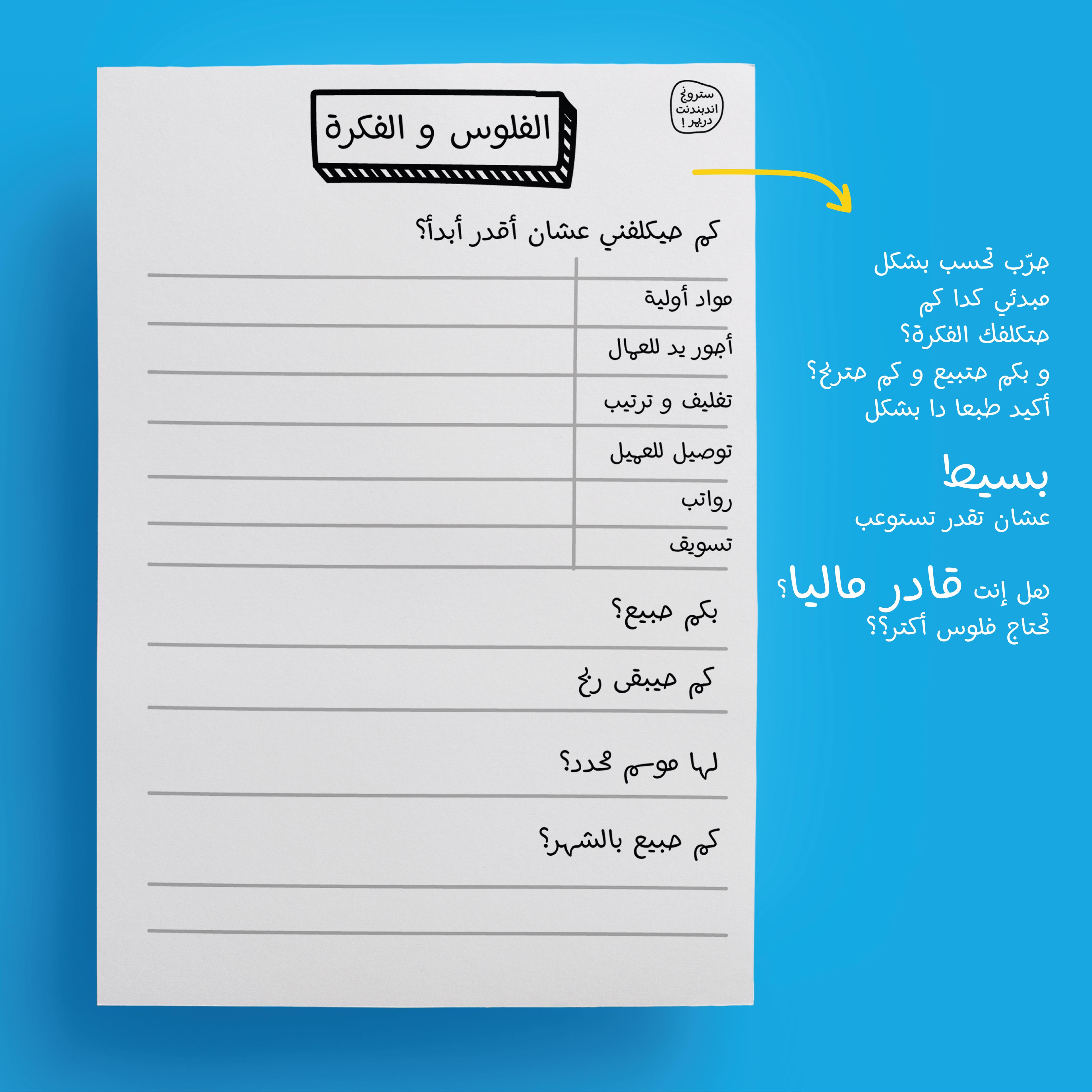كيف ارتب فكرة و أدرسها؟!